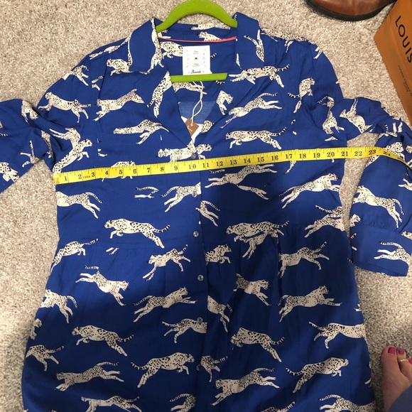 Cheetah Shirt Dress - Picture 12 of 14